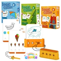 Zamek Zagadek – logiczna gra Montessori